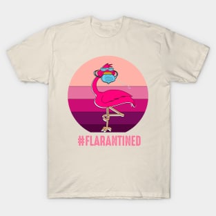 flarantined flamingo quarantined 2020 flamingo lovers gift T-Shirt